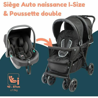 Cărucior de plimbat bebe Bambisol Negru - Bebelus, Cărucioare, scaune și accesorii