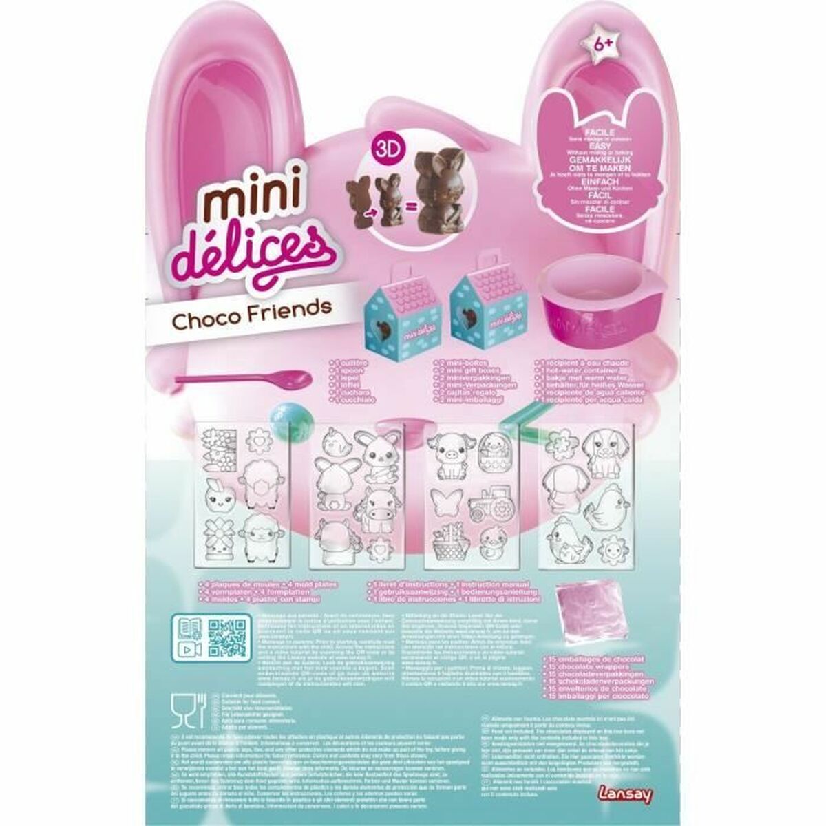Set ustensile de bucătărie Lansay Mini delicias - LANSAY - Choco Friends - Jucarii si jocuri, Imitații de jocuri