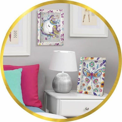 Set de Lucru Manual Lansay illustration with sequins - Jucarii si jocuri, Activități creative