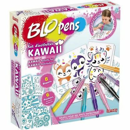 Cutie de Activități pentru Colorat Lansay BLOPENS KAWAII Multicolor - Jucarii si jocuri, Activități creative