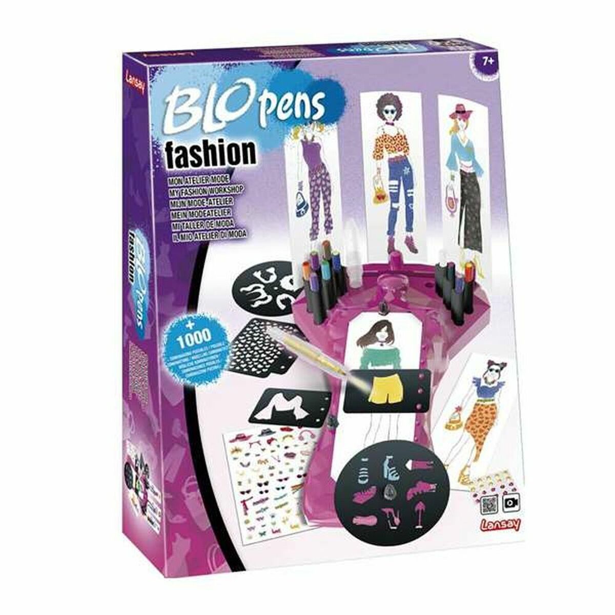 Studio de Modă Blopens Fashion Lansay - Jucarii si jocuri, Activități creative