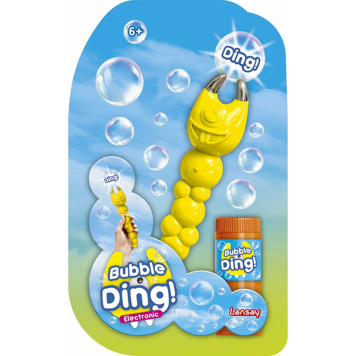 Joc cu Baloane de Săpun Lansay Bubble Ding Electronic - Jucarii si jocuri, În aer liber și sport