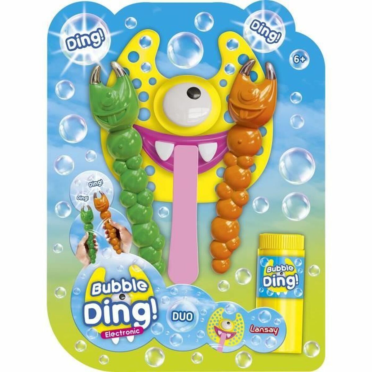 Joc cu Baloane de Săpun Lansay Bubble Ding Duo Electronic - Jucarii si jocuri, În aer liber și sport