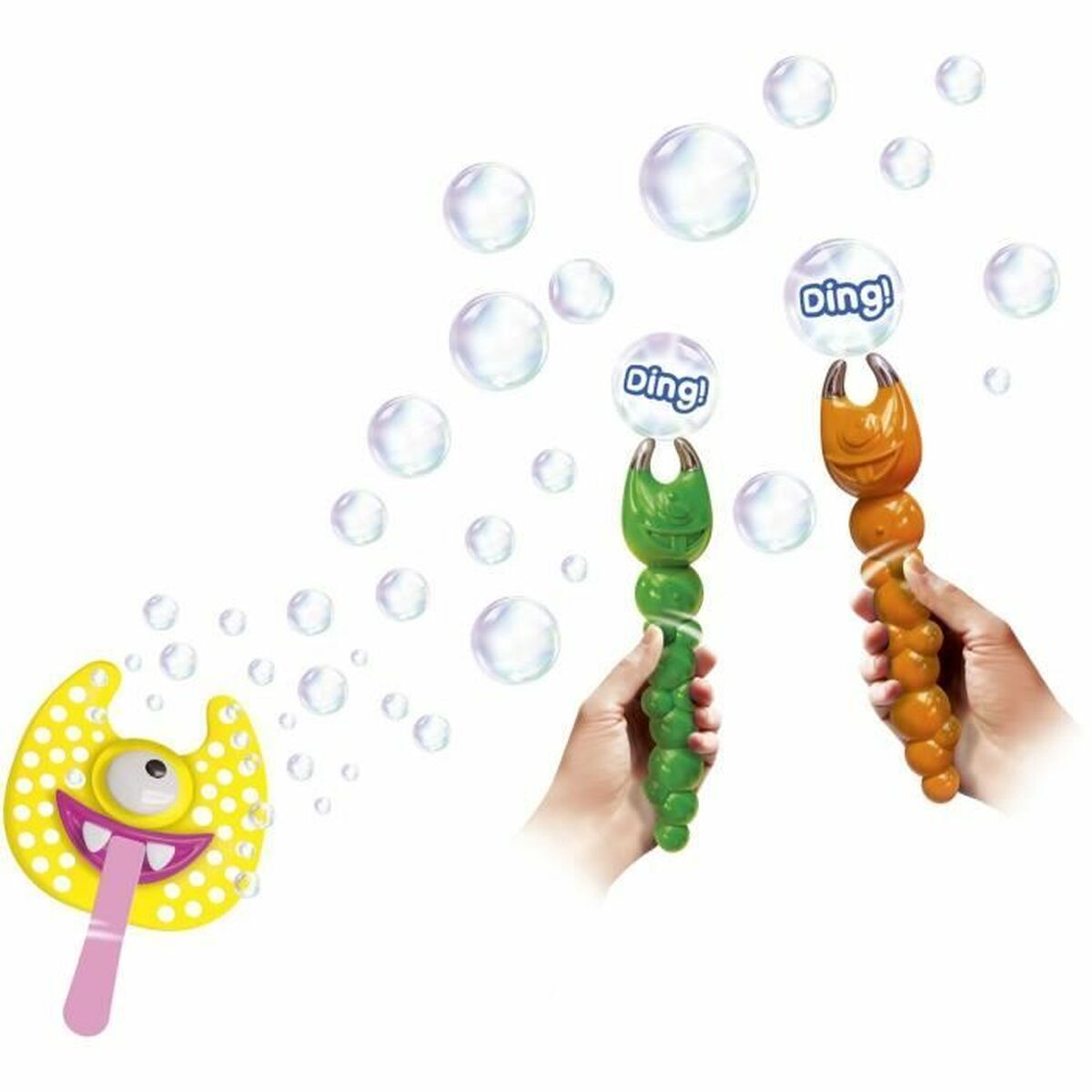 Joc cu Baloane de Săpun Lansay Bubble Ding Duo Electronic - Jucarii si jocuri, În aer liber și sport