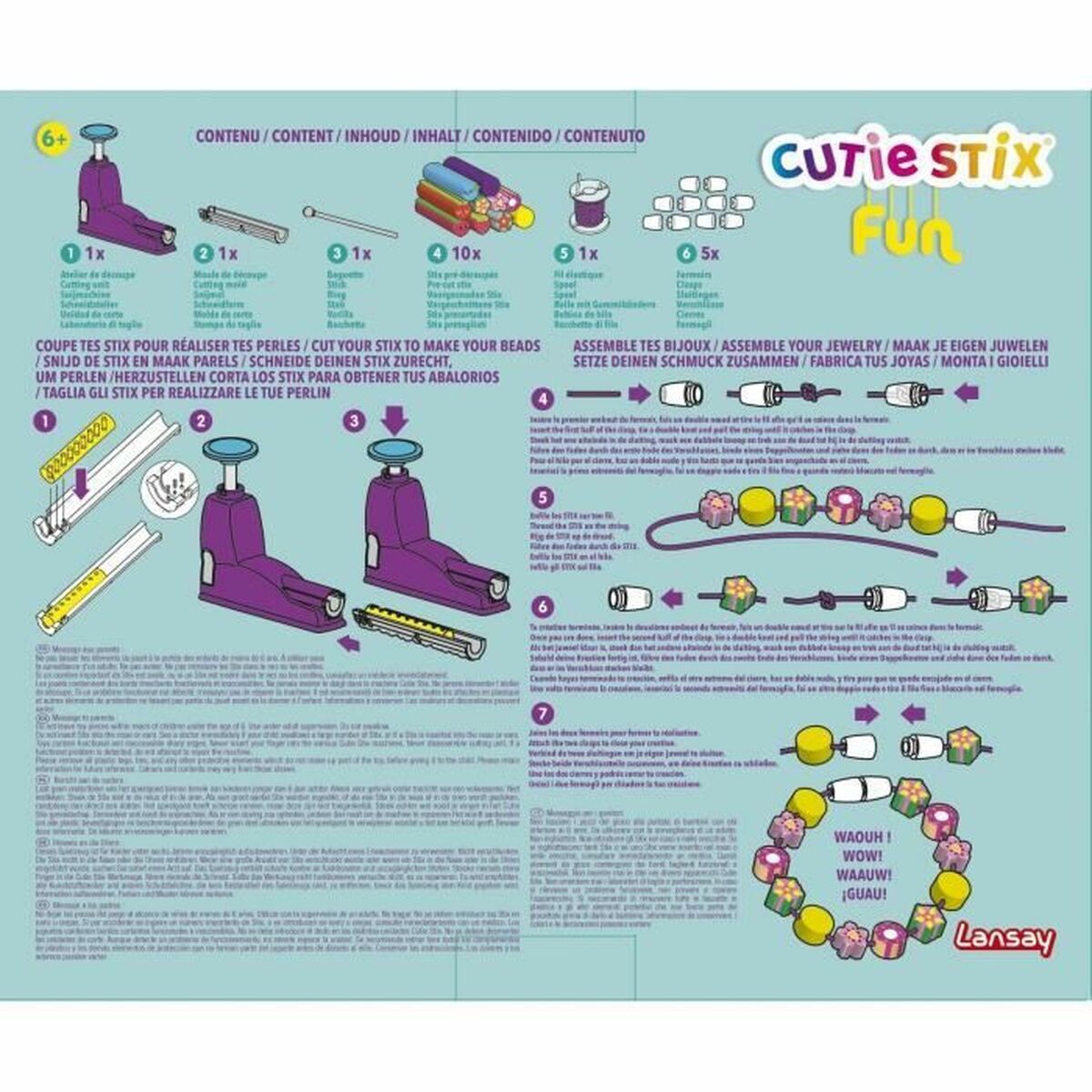 Mărgele Lansay Cutie Stix - Jucarii si jocuri, Activități creative