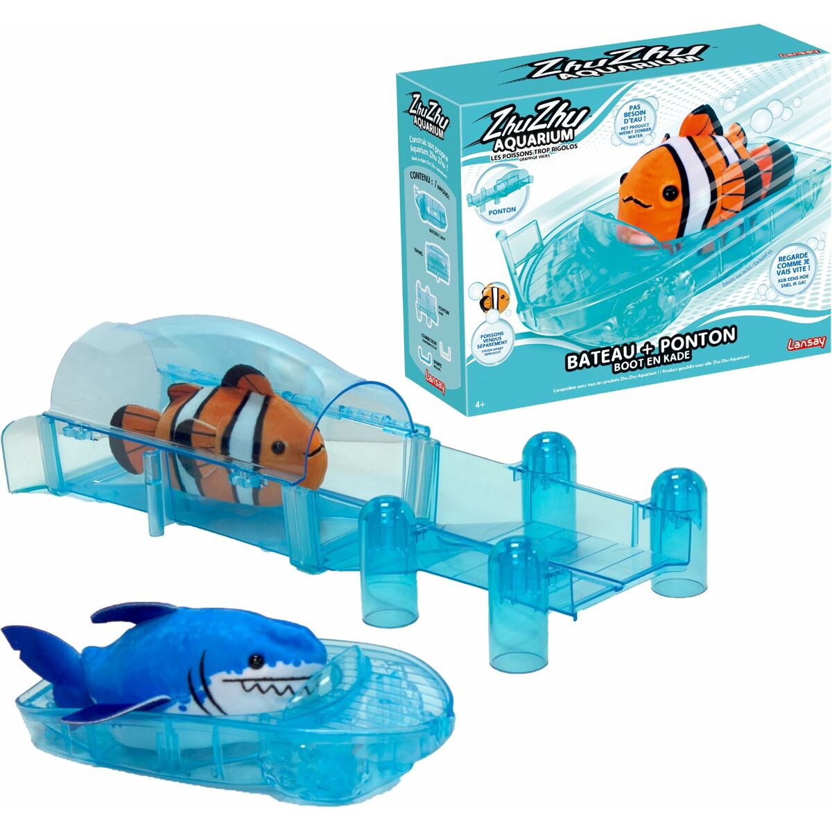 Set Lansay Zhu Zhu Aquarium - Jucarii si jocuri, Jucării electronice