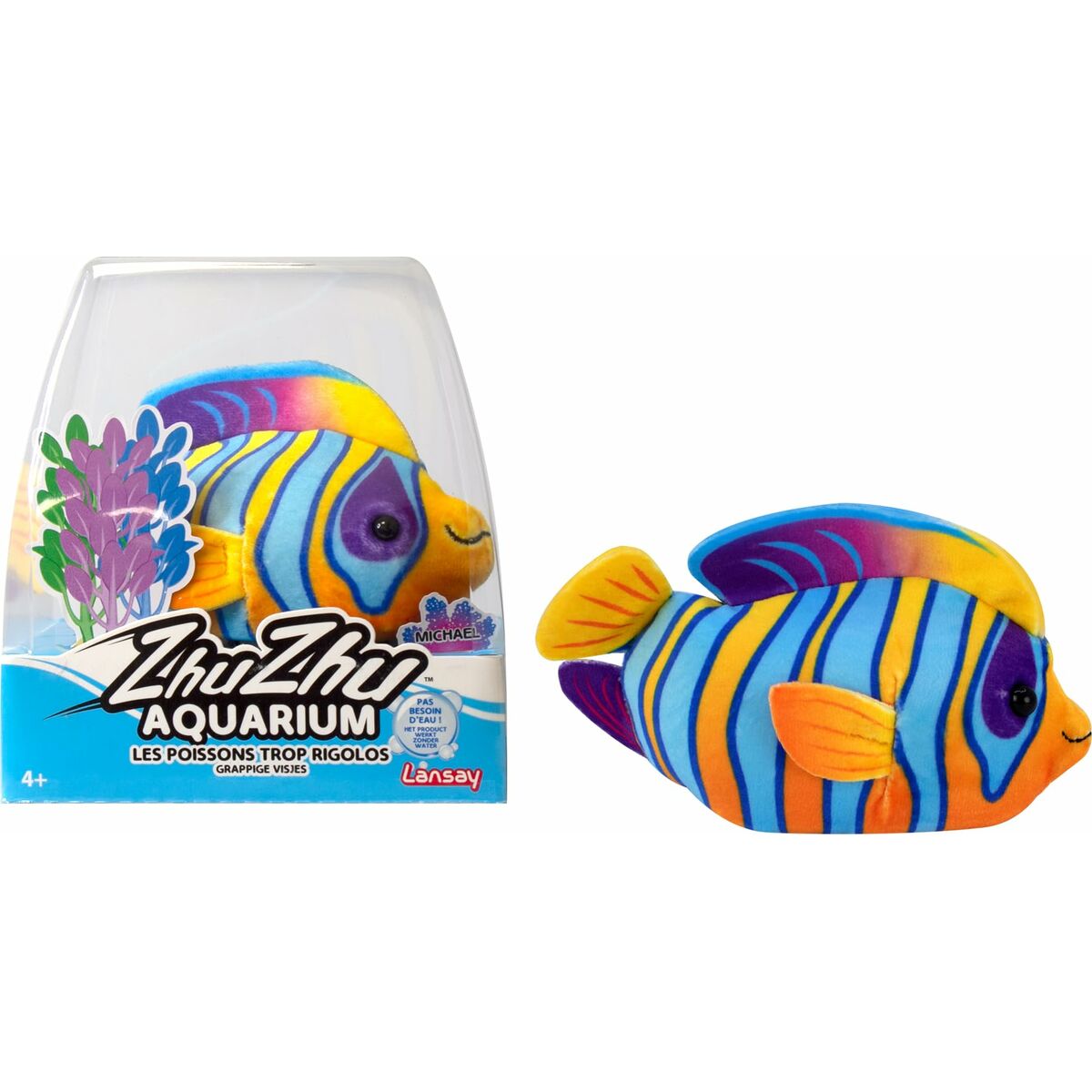 Jucării Lansay Zhu Zhu Aquarium Crystal Le Poisson Ange Royal - Jucarii si jocuri, Jucării electronice