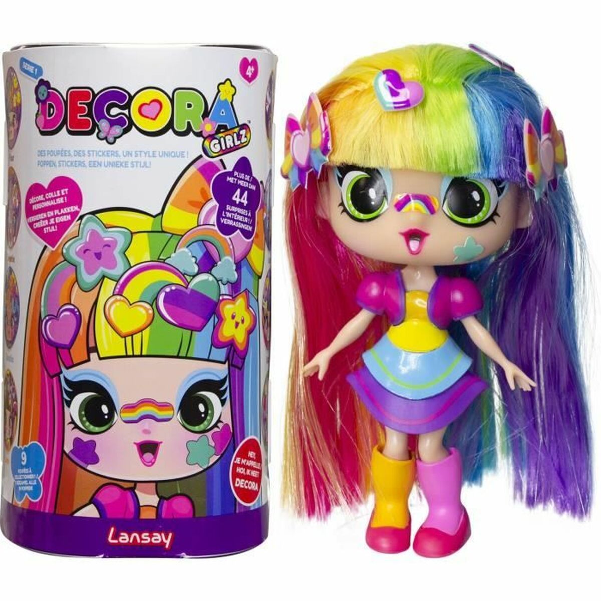 Păpușă Lansay Decora girl - Jucarii si jocuri, Păpuși și accesorii