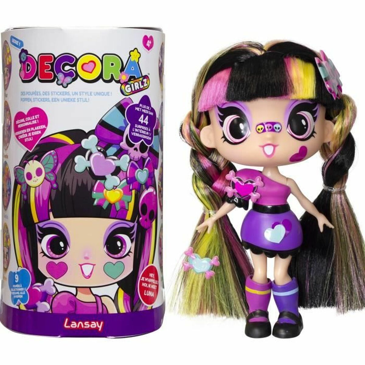 Păpușă Lansay Decora girl Lansay - Jucarii si jocuri, Păpuși și accesorii