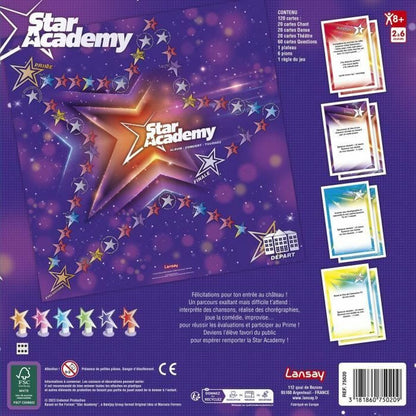 Joc deîntrebări și răspunsuri Lansay Star Academy (FR) (Franceză) - Jucarii si jocuri, Jocuri și accesorii