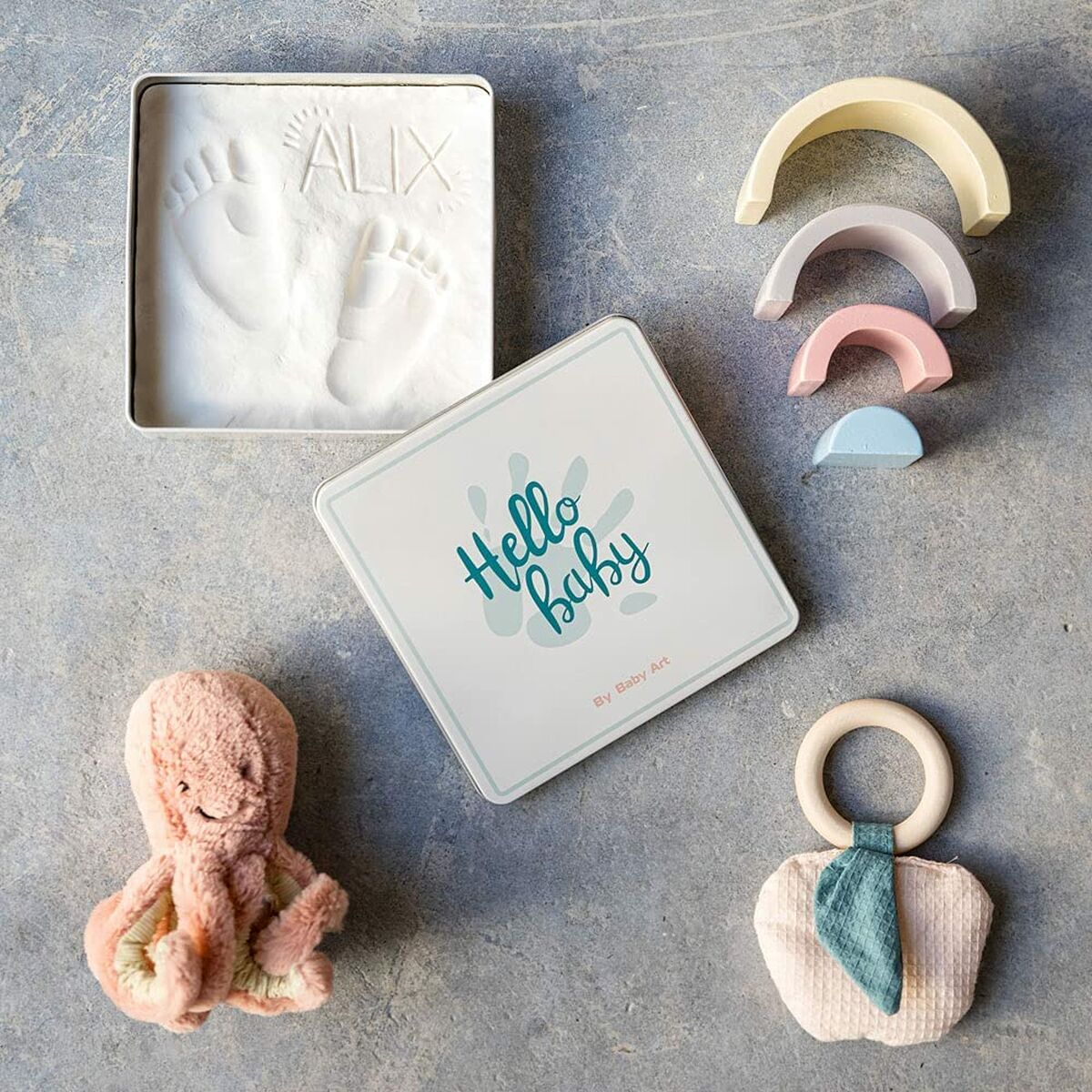 Album BABY ART Magic Box Square - Bebelus, Cadouri pentru nou-născuți