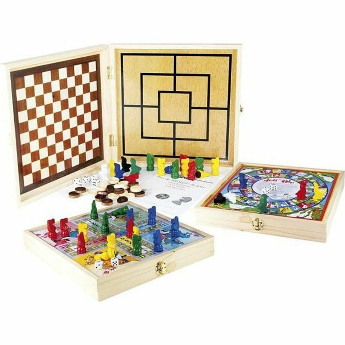 Joc de Masă Wooden Box - Jucarii si jocuri, Jocuri și accesorii