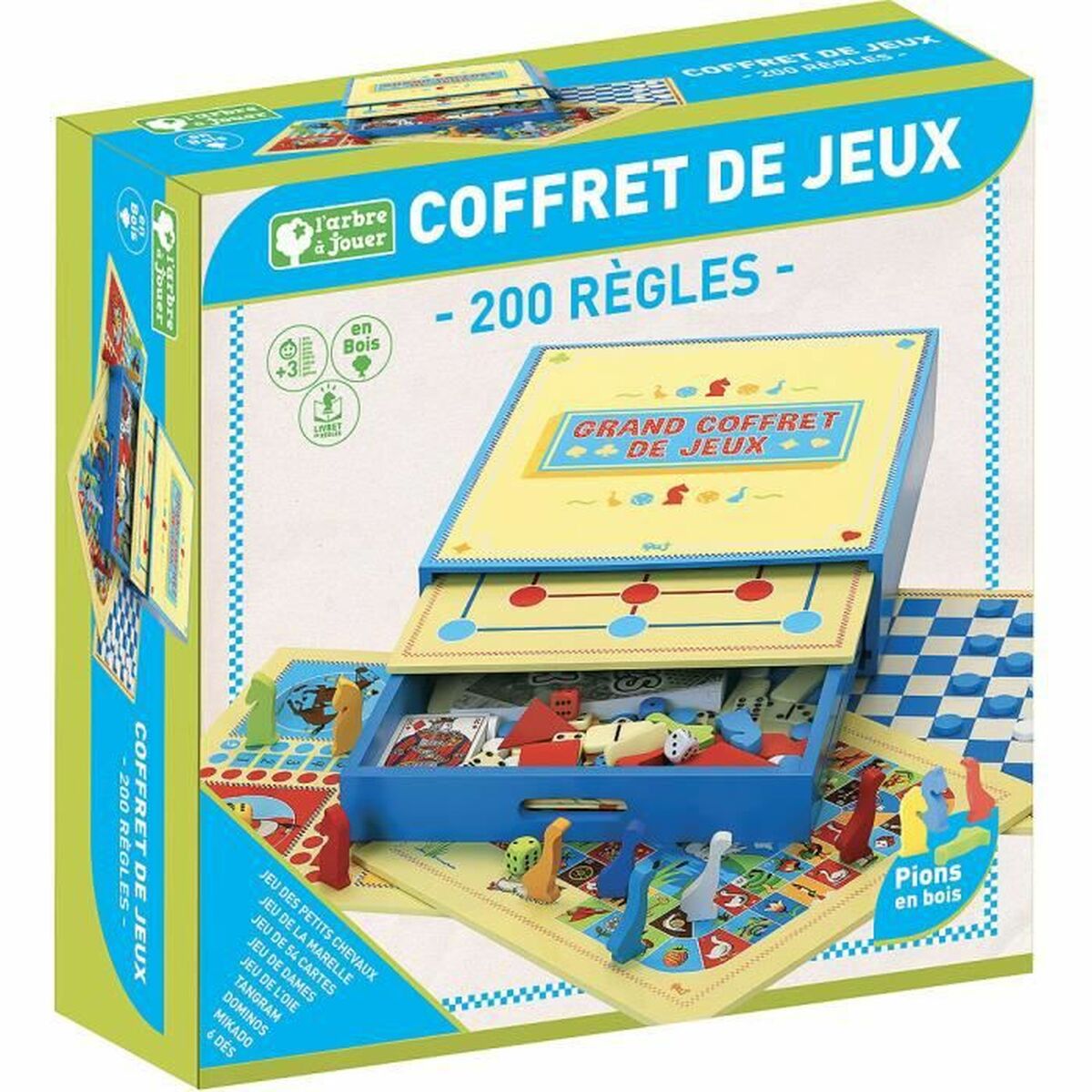Joc de Masă L´Arbre a Jouer 30 x 30 x 8 cm (FR) - Jucarii si jocuri, Jocuri și accesorii