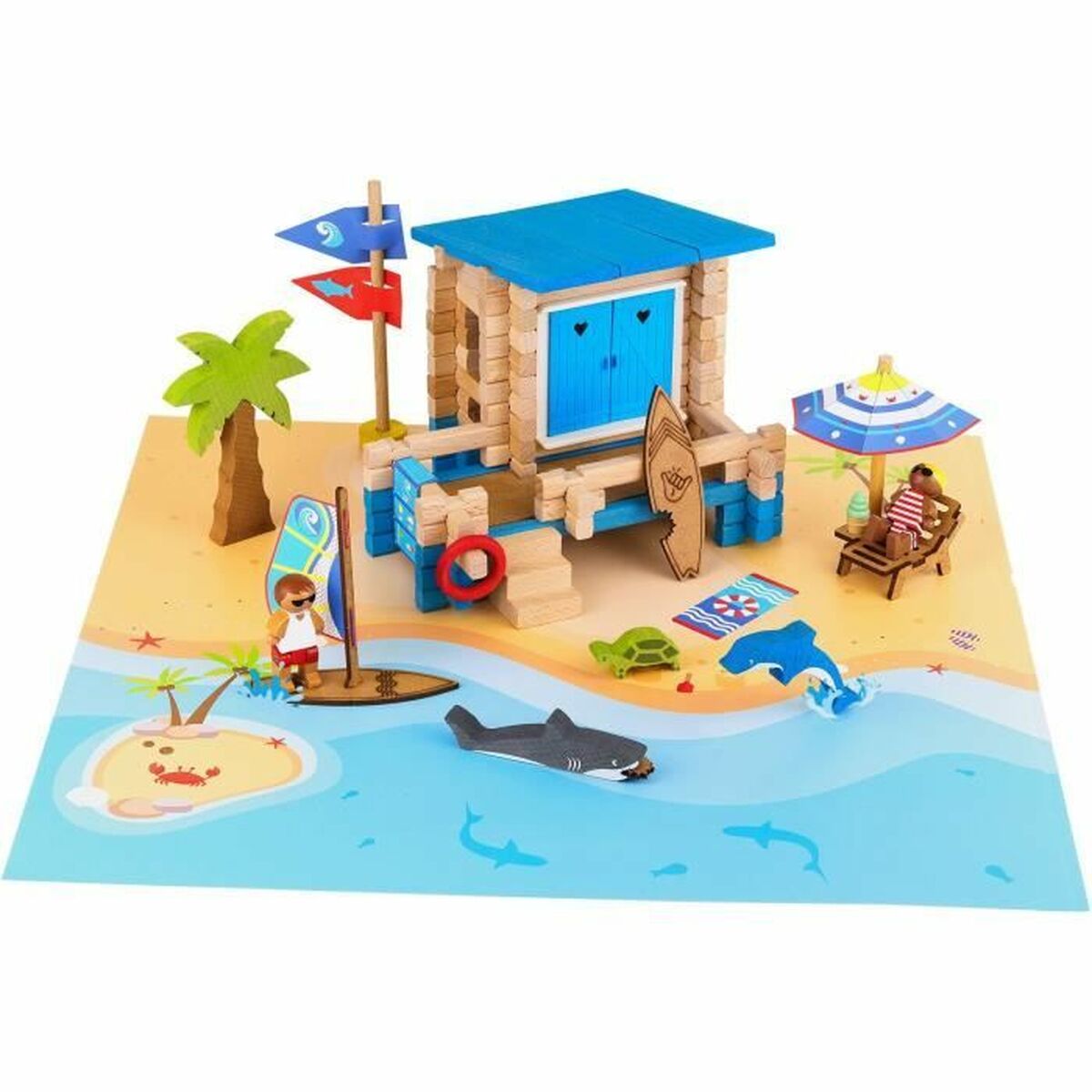 Set de Construcție Jeujura Beach Day - Jucarii si jocuri