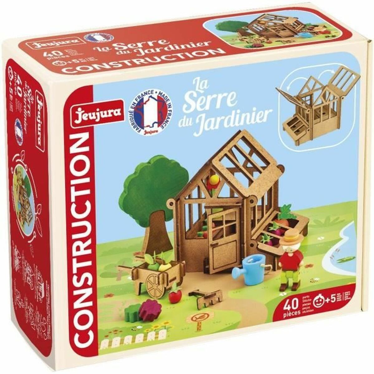 Set de Construcție Jeujura The Gardener's Greenhouse - Jucarii si jocuri
