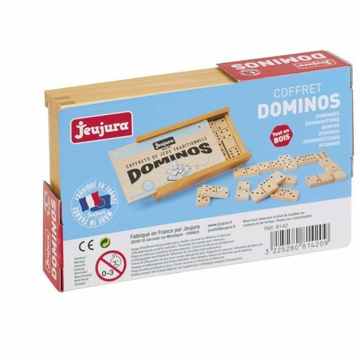 Domino Jeujura J8142 Lemn - Jucarii si jocuri, Jocuri și accesorii