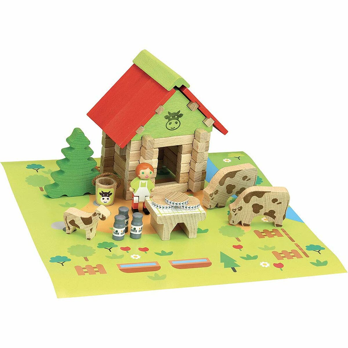 Playset Jeujura THE COUNT'S HOUSE 50 Piese - Jucarii si jocuri, Păpuși și figurine
