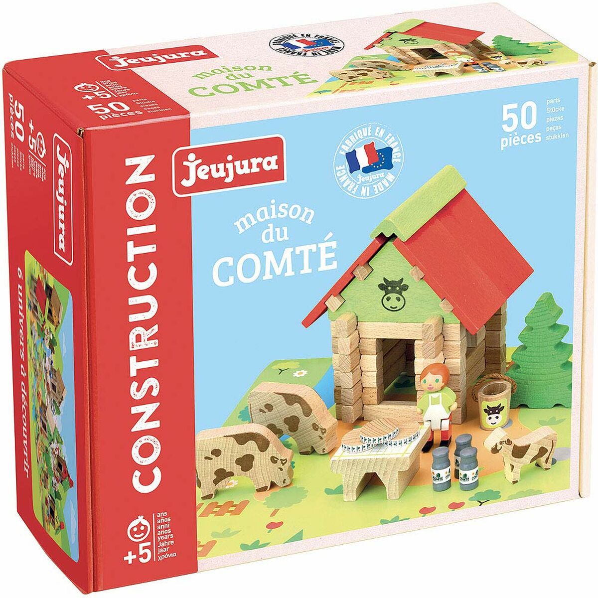 Playset Jeujura THE COUNT'S HOUSE 50 Piese - Jucarii si jocuri, Păpuși și figurine
