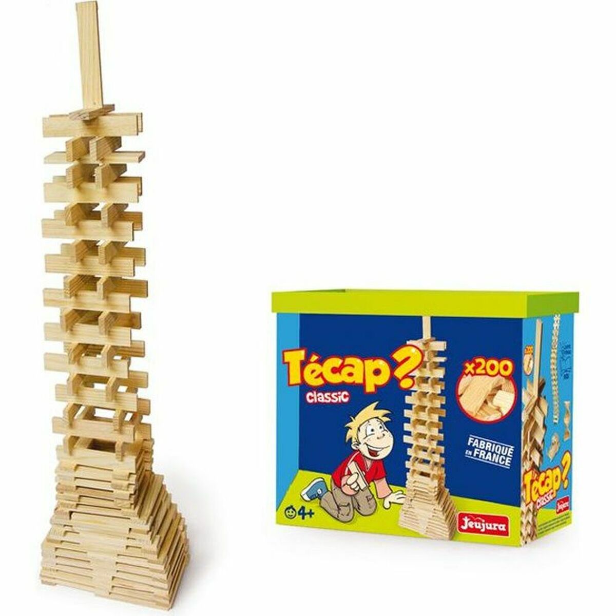 Set de Construcție Jeujura Tecap? Classic 200 Piese - Jucarii si jocuri