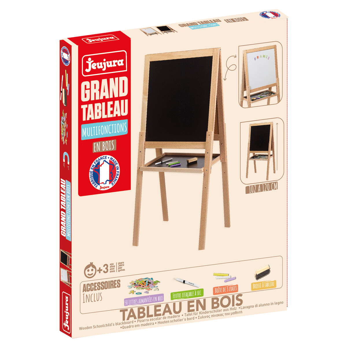 Tablă cu Două Fețe Jeujura - Jucarii si jocuri, Activități creative