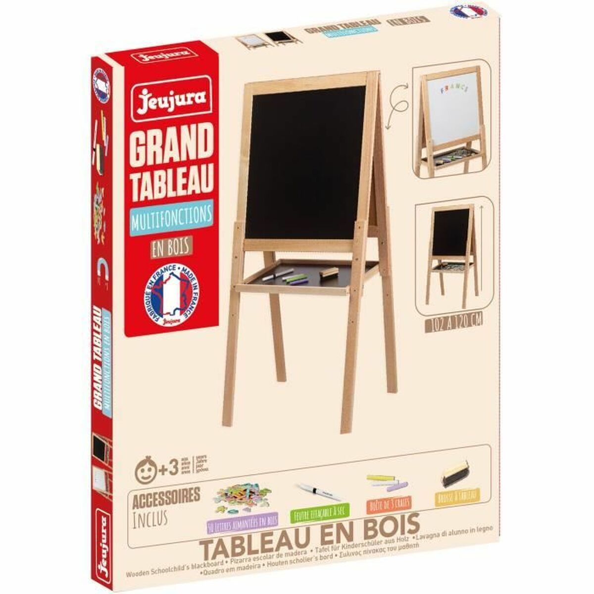 Tablă cu Două Fețe Jeujura - Jucarii si jocuri, Activități creative