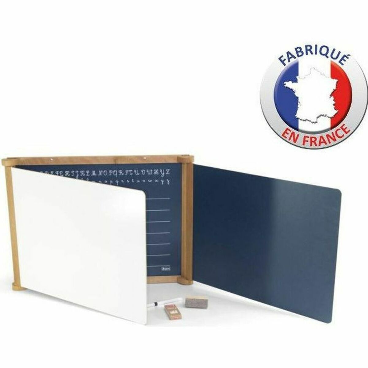 Tablă cu Două Fețe Jeujura Wooden Triptych - Jucarii si jocuri, Activități creative