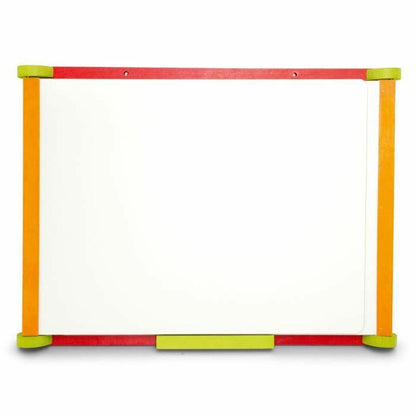 Tablă cu Două Fețe Jeujura Triptych wooden table 3 faces Magnetic - Jucarii si jocuri, Activități creative