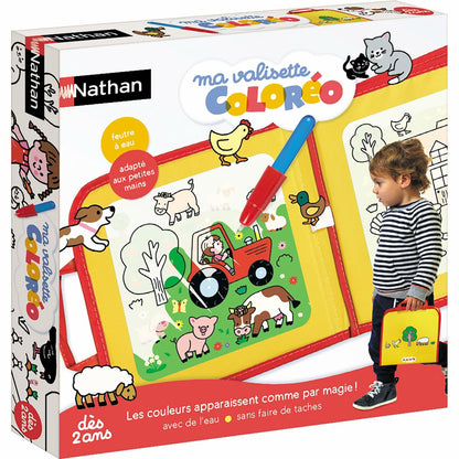 Set pentru desen Nathan MY COLOREO SUITCASE - Birou și papetărie, Arte și Meserii