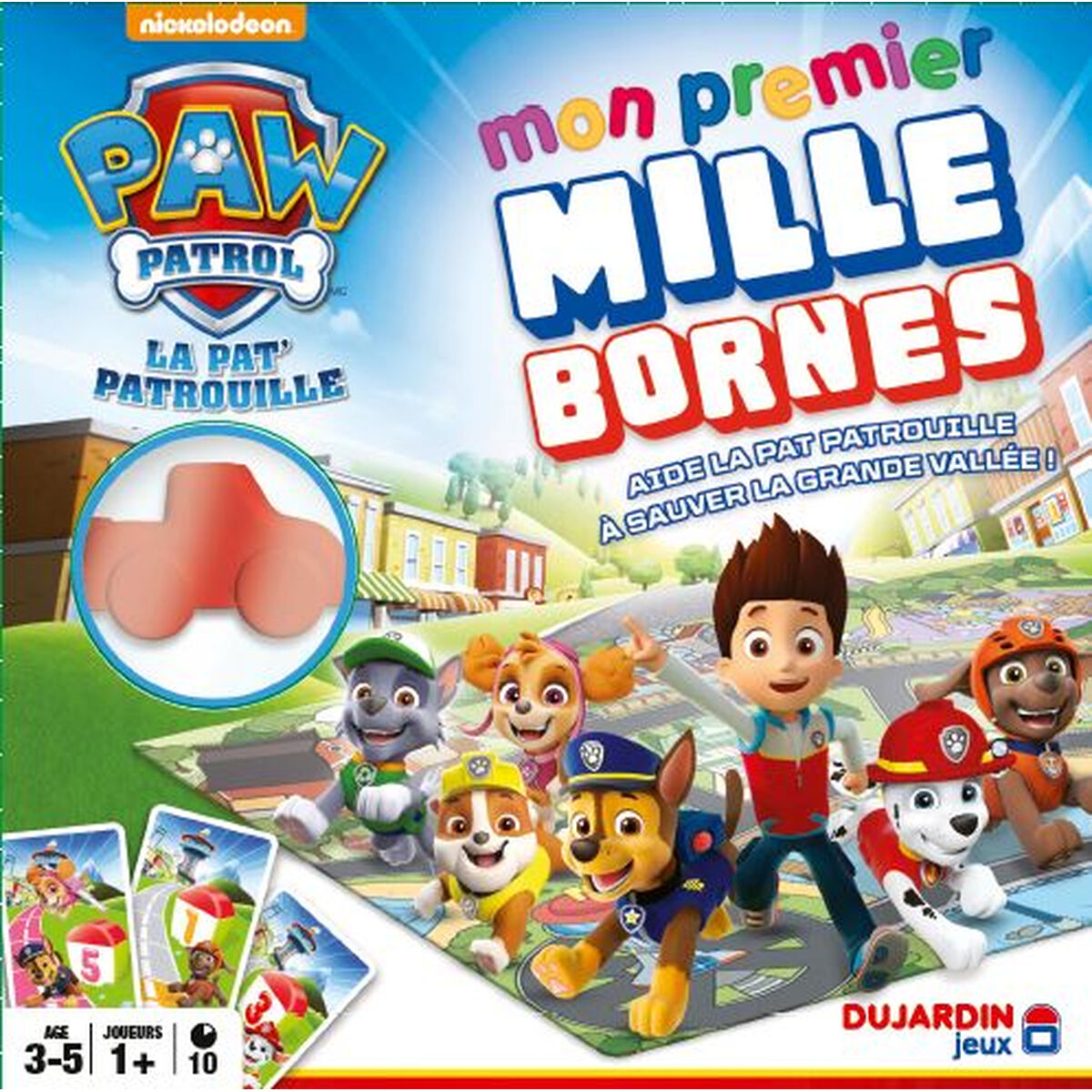 Joc de Masă Dujardin Mille Bornes Pat Patrol (FR) - Jucarii si jocuri, Jocuri și accesorii