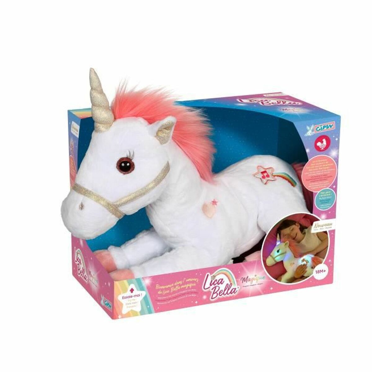 Jucărie de Pluș Gipsy Unicorn Lica Bella Magique - Jucarii si jocuri, Jucării electronice
