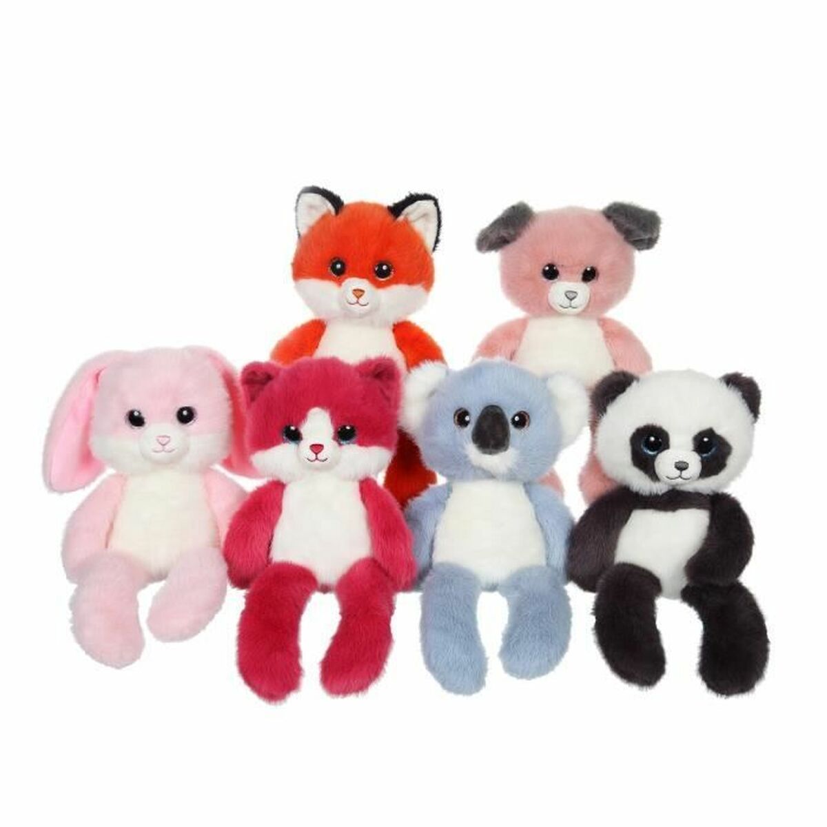 Jucărie de Pluș Gipsy Toys Panda Leggies Negru - Jucarii si jocuri, Jucării de pluș