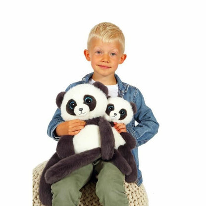 Jucărie de Pluș Gipsy Toys Panda Leggies Negru - Jucarii si jocuri, Jucării de pluș