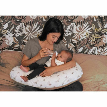 Breastfeeding Cushion Tineo Alb/Roz - Bebelus, Alăptarea și hrănirea