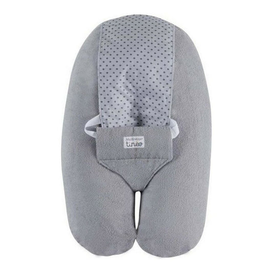 Breastfeeding Cushion Tineo Polka Dots Gri - Bebelus, Alăptarea și hrănirea