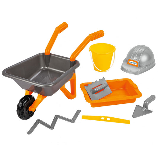 Set de jucării de plajă Ecoiffier The Builder Super Pack 50 cm - Jucarii si jocuri, În aer liber și sport