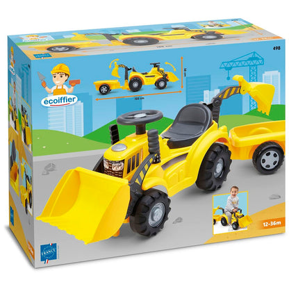 Mașină-Premergător Ecoiffier Carrier Galben Tractor - Jucarii si jocuri, În aer liber și sport