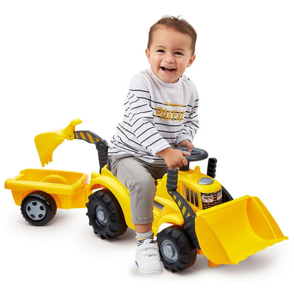 Mașină-Premergător Ecoiffier Carrier Galben Tractor - Jucarii si jocuri, În aer liber și sport