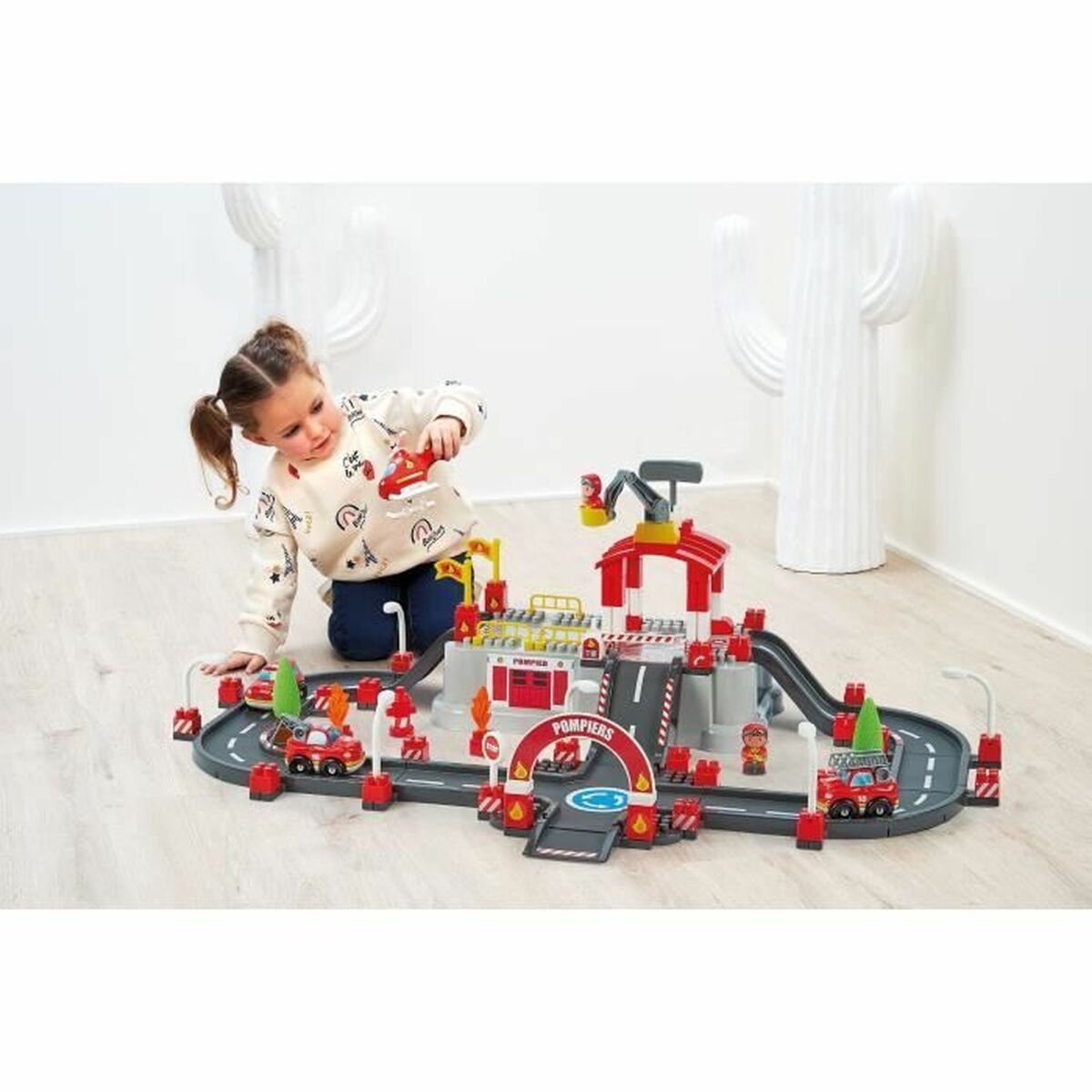 Circuit de Construcție Bomberos Ecoiffier 1349 - Jucarii si jocuri, Vehicule
