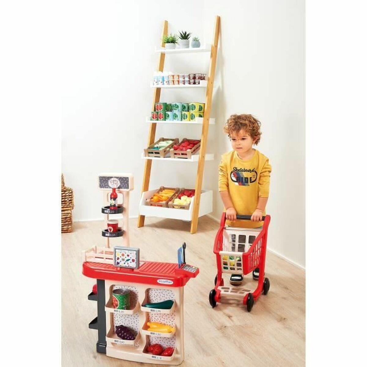 Supermarket de jucării Ecoiffier 1676 - Jucarii si jocuri, Imitații de jocuri