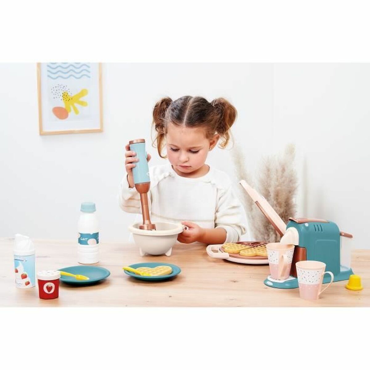 Set de feluri de mâncare Ecoiffier Delicious - Jucarii si jocuri, Imitații de jocuri