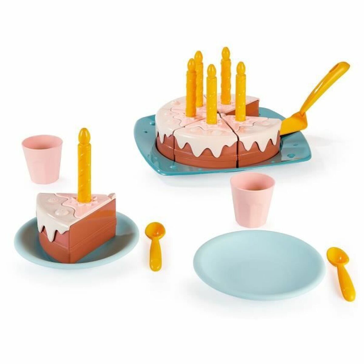 Set de feluri de mâncare Ecoiffier Delicious - Jucarii si jocuri, Imitații de jocuri