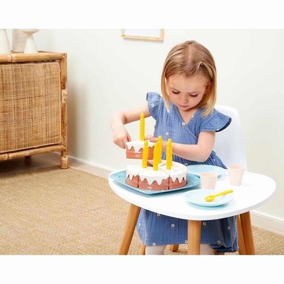Set de feluri de mâncare Ecoiffier Delicious - Jucarii si jocuri, Imitații de jocuri