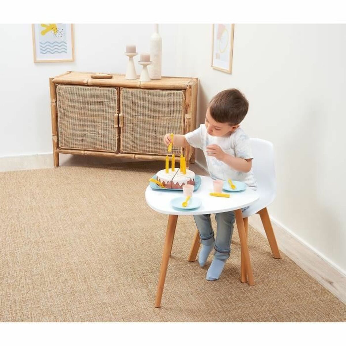 Set de feluri de mâncare Ecoiffier Delicious - Jucarii si jocuri, Imitații de jocuri