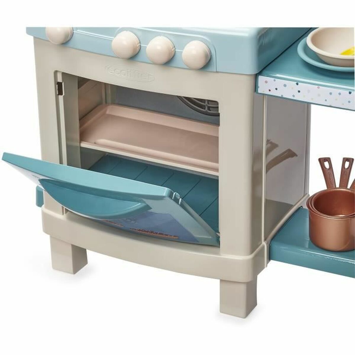 Bucătărie de Jucărie Ecoiffier Azure Green Kitchen - Jucarii si jocuri, Imitații de jocuri