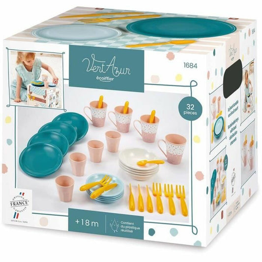 Set de Veselă Ecoiffier Jucărie 32 Piese - Jucarii si jocuri, Imitații de jocuri