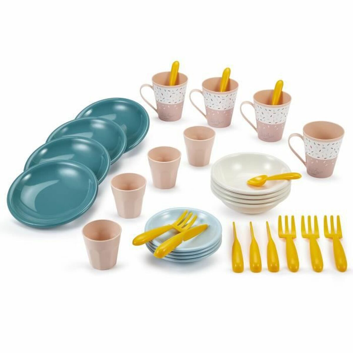 Set de Veselă Ecoiffier Jucărie 32 Piese - Jucarii si jocuri, Imitații de jocuri
