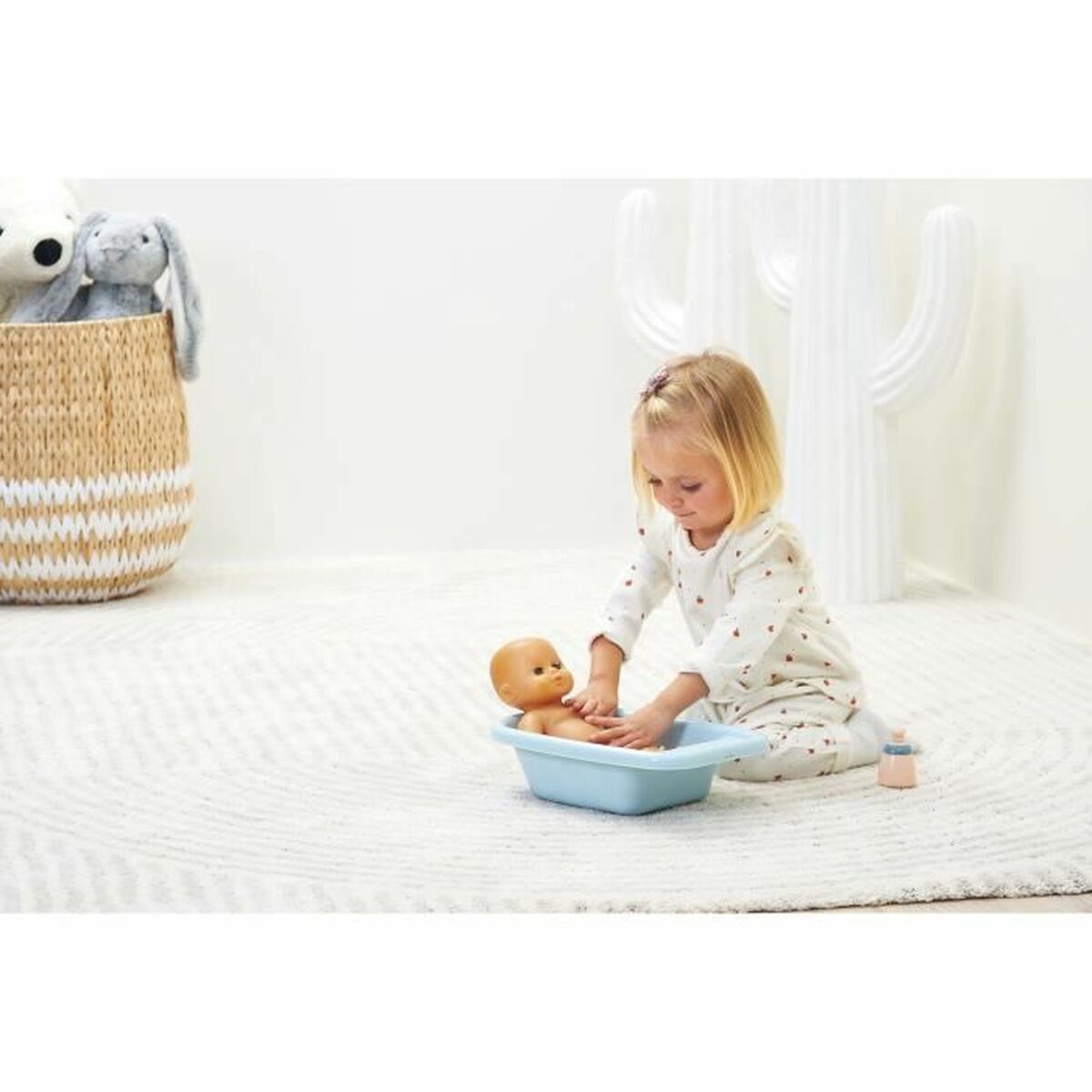 Set Cadă de Baie cu Accesorii pentru Păpușă Ecoiffier Doctor Poupon - Jucarii si jocuri, Păpuși și accesorii