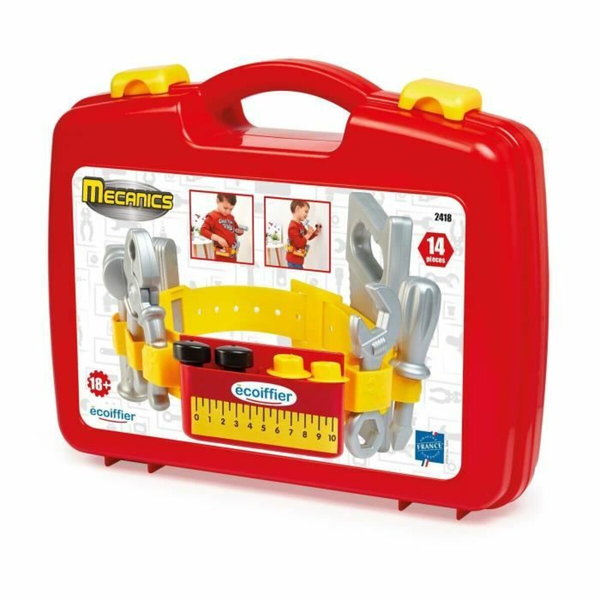 Centură cu unelte Ecoiffier 2418 - Jucarii si jocuri, Imitații de jocuri