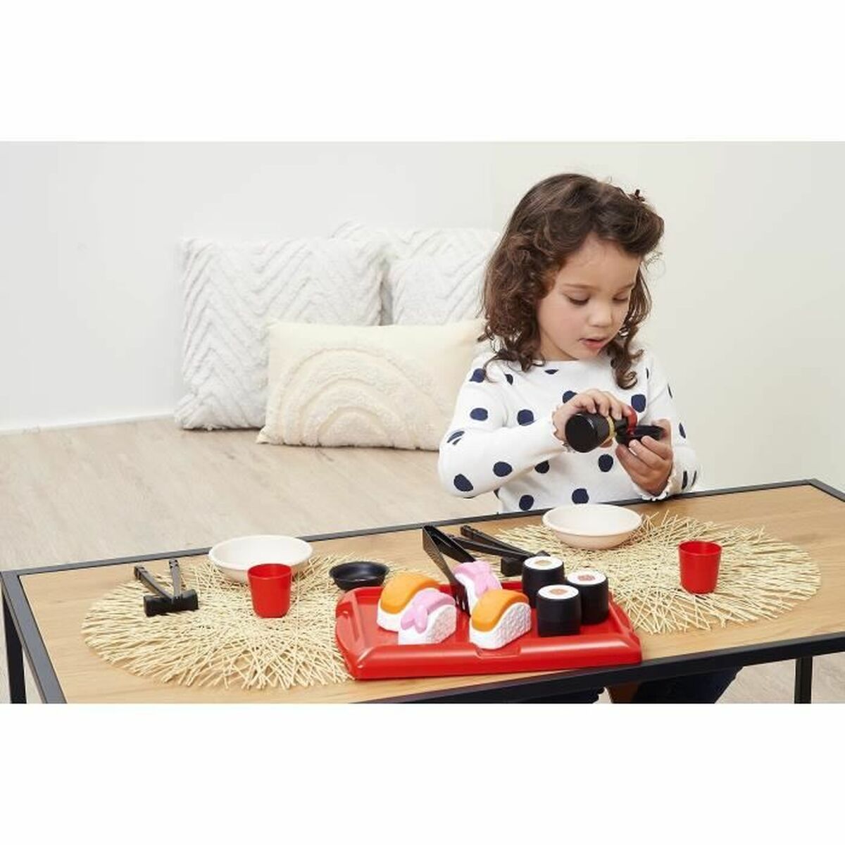 Set de Alimente de Jucărie Ecoiffier Sushi - Jucarii si jocuri, Imitații de jocuri