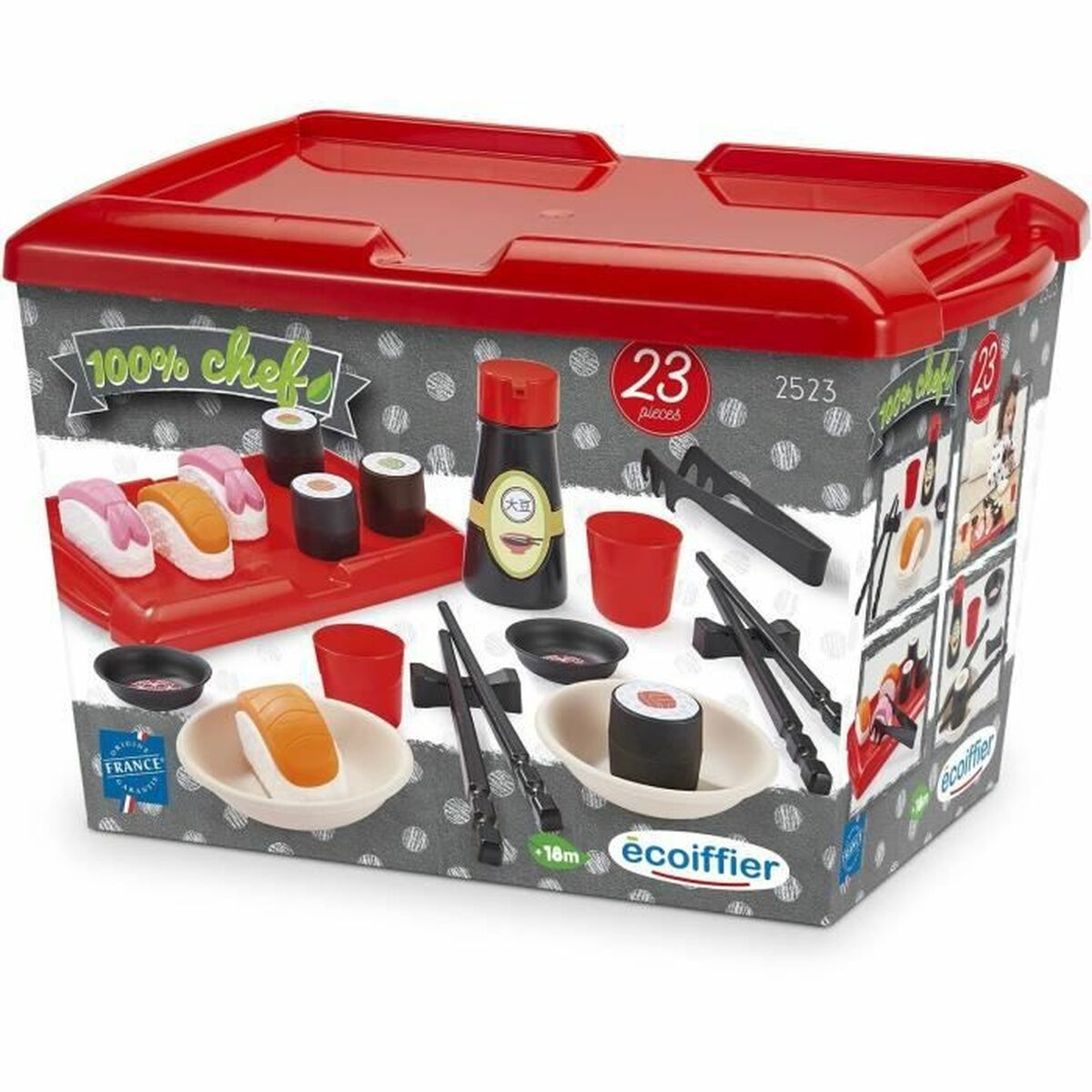 Set de Alimente de Jucărie Ecoiffier Sushi - Jucarii si jocuri, Imitații de jocuri